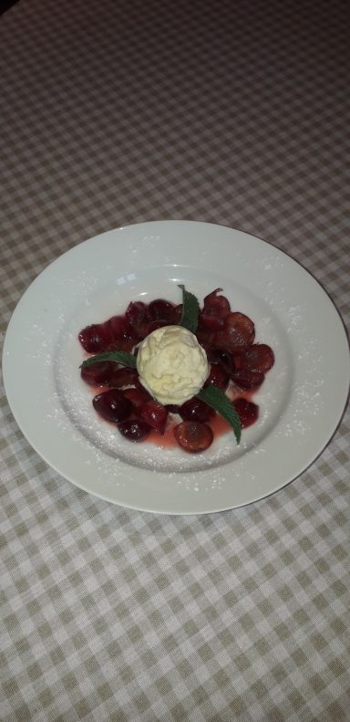 poilée de cerise du jardin